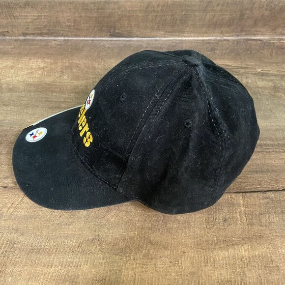 Pittsburgh Steelers Game Day Suede Strap Back Hat Adjustable Unisex NFL - Picture 5 of 7